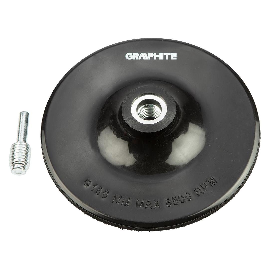 Graphite Flex Disc (Flex Disc mit Klettverschluss 150 mm x M14 + Pin) (55H929)