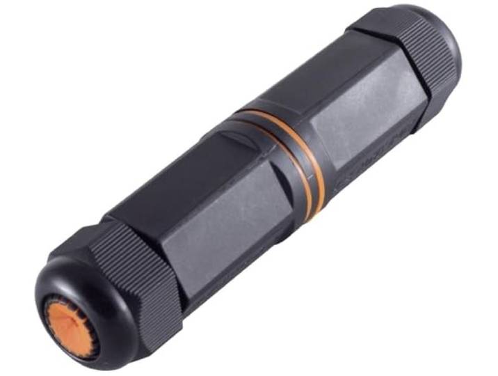 BKL Electronic RJ45-connector, CAT 6a, IP67, outdoor 10121205 Aantal polen (sensoren) 8 Zwart 1 stuk(s)