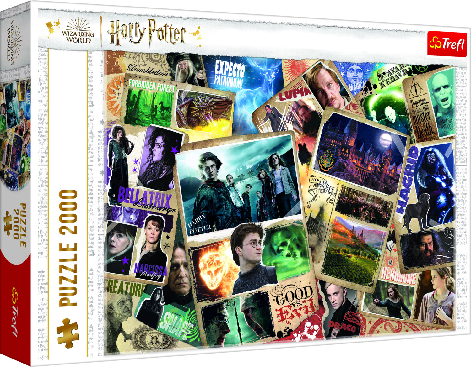 Trefl 27123 Puzzel Televisie/film met 2000 stukjes