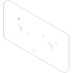 Dornbracht Rosette xGate UP - platin 092798006-06 platin matt