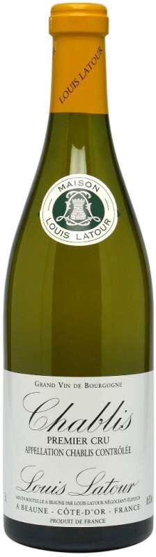 Louis Latour Chablis Premier Cru 2025 - Vino blanco francés Premier Cru con notas frescas y elegantes