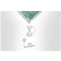 HellermannTyton, Kabelverbindung, Hellermann Tyton T-1 / SF - Grün - Transparent - Polyurethan - 276 mm - 177 mm -
