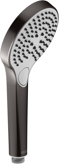 KEUCO IXMO Handbrause 59580350300 3 Strahlarten, titanschwarz gebürstet