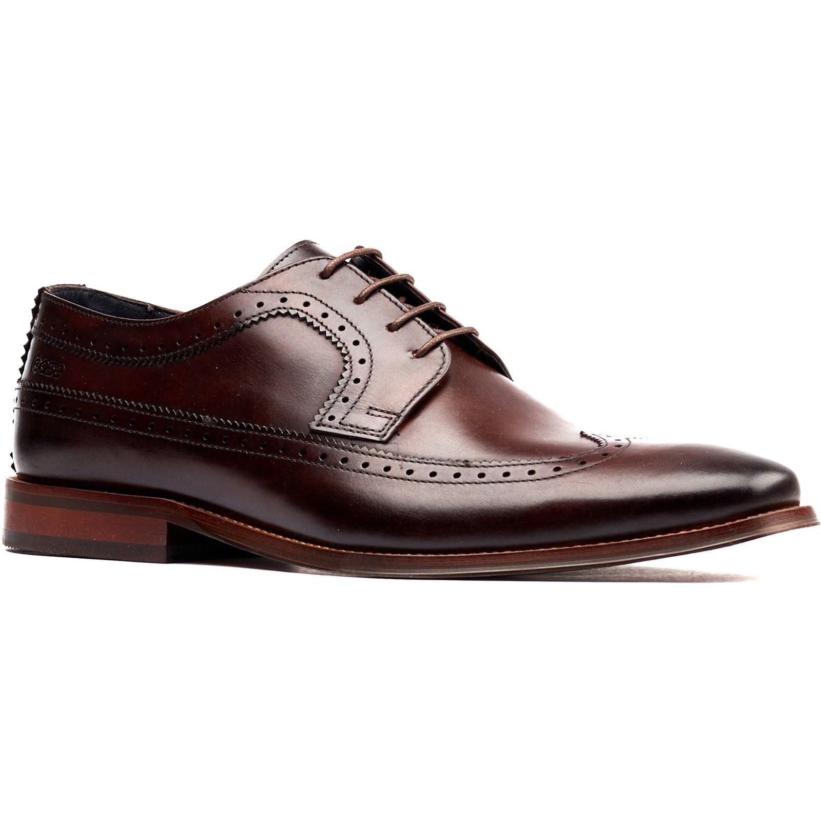 Base London Havisham Lederschuhe für Herren in braun, Derby-Stil