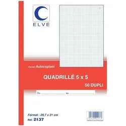 ELVE Notizbuch, 297 x 210 mm, kariert (5/5)
