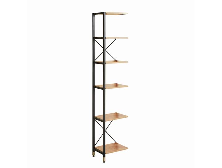 Möbilia Regal schmal aus Akazie mit erweiterungsregal 42,5x210 cm