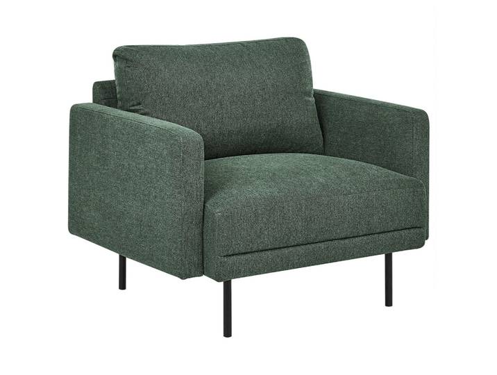 SESSEL Stoff Dunkelgrün Breda