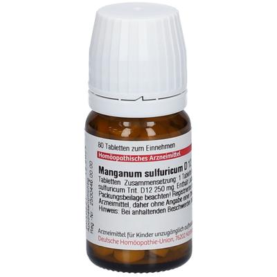 Manganum Sulfuricum D 12 Tabletten 80 St