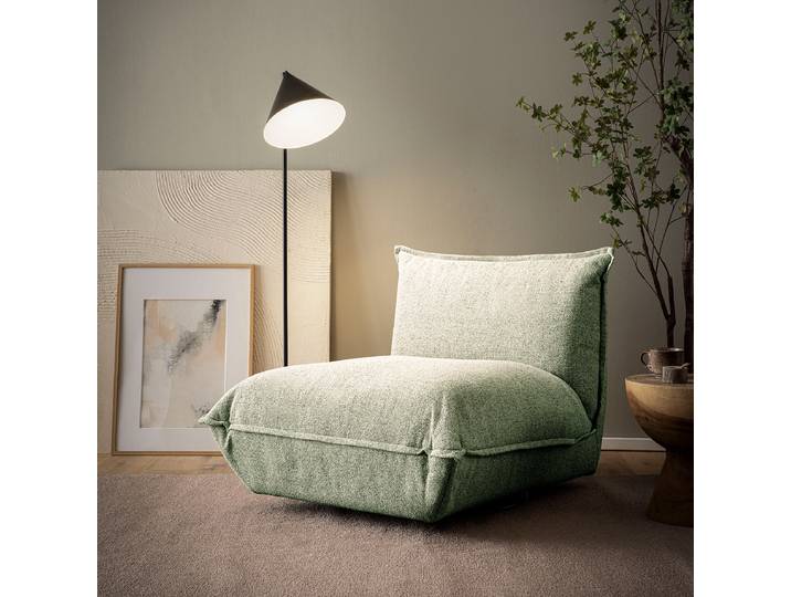 Sessel BRYDAL Beige Webstoff Hevi 78 x 76 x 105cm