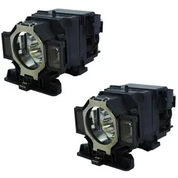 Codalux Beamerlampe für EPSON ELPLP82, V13H010L82 (2 LAMPS SET) verkauft und kompatibel mit UHM/HS Lampe mi (EB-Z10000U, EB-Z10005U, EB-Z11000, EB-Z11000W, EB-Z11005, EB-Z9750U, EB-Z9800W, EB-Z9870U, EB-Z9875U, EB-Z9900W), Beamerlampe