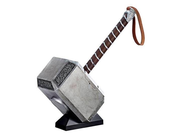 Hasbro Merchandise-Figur Hasbro Thor Mjolnir Elektronischer Hammer Replica Marvel Legends