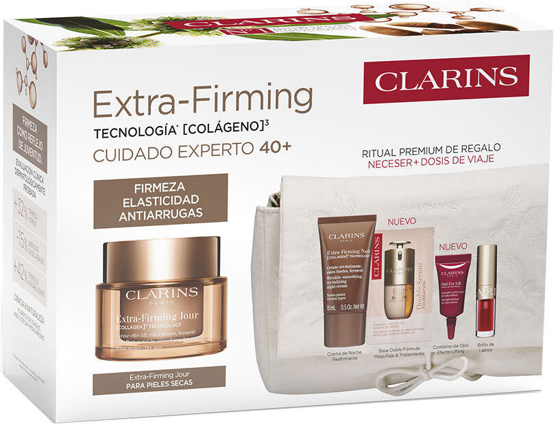 Clarins Conjunto de 5 Cremes Extra Refirmantes para Pele Seca
