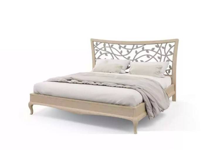 Xlmoebel Holzbett Doppelbett aus Holz mit modernem Luxus-Design in elegantem Stil (Doppelbett, 1-tlg., Bett), Hergestellt in Europa