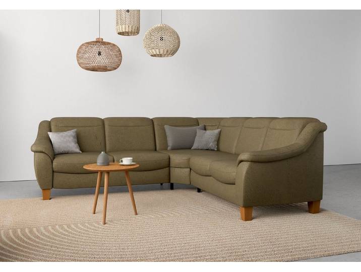 OTTO home Ecksofa Caldera L-Form, Federkern, optional Kopfteilverstellung, Schlaffunktion & Bettkasten