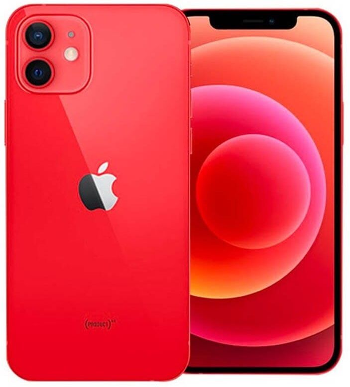 Apple iPhone 12 256 GB Recondicionado - Bom - Vermelho - Desbloqueado