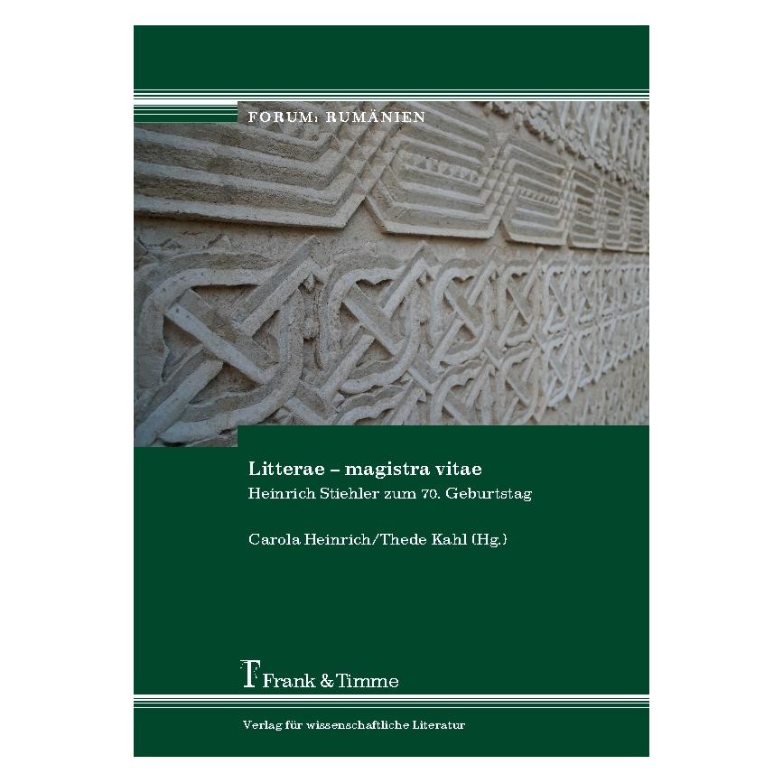 Frank & Timme Litterae - magistra vitae (Deutsch, Softcover, Carola Heinrich, Thede Kahl) (56020709)