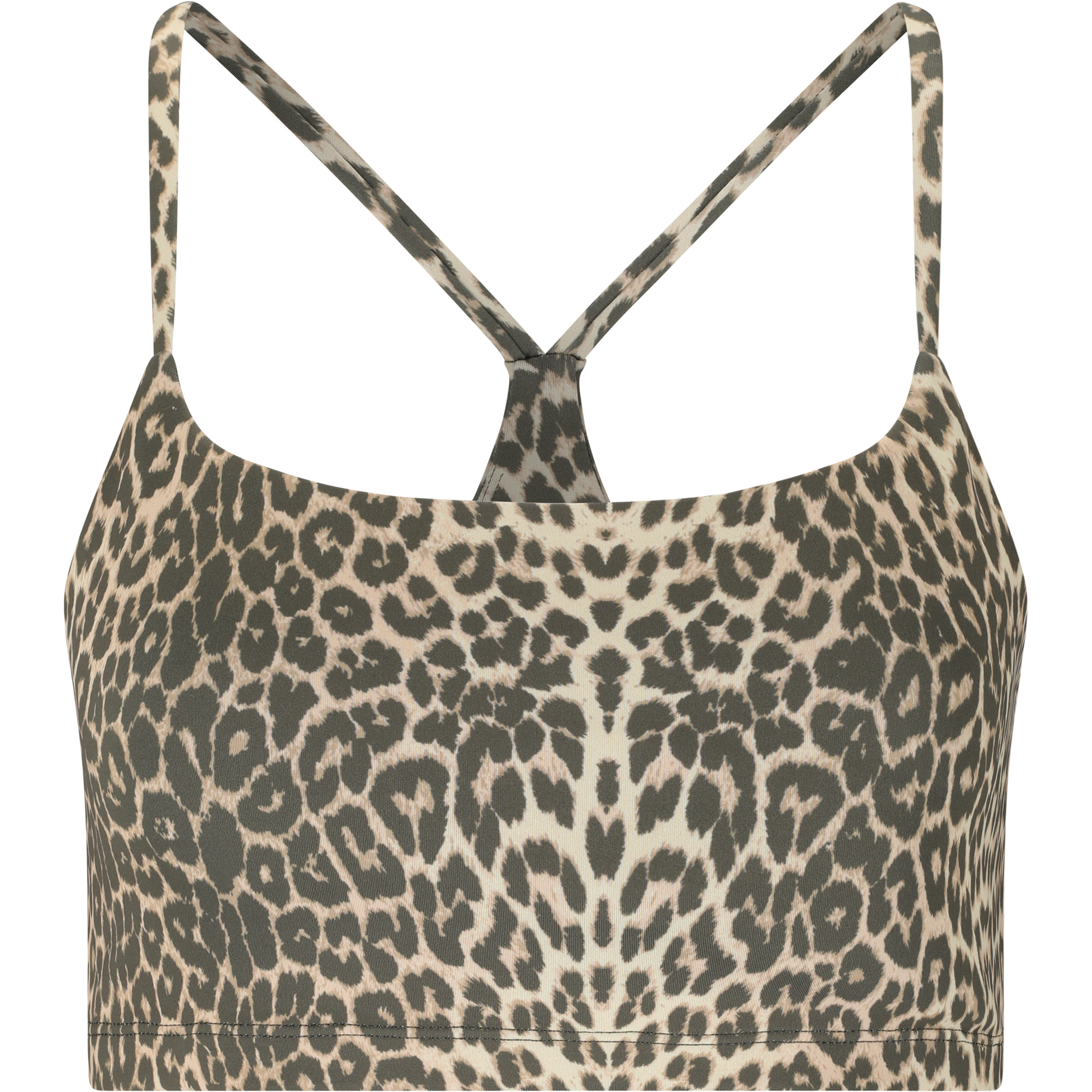 Athlecia Windia V2 Printed Sport BH Damen Sport-BHs braun Größe M Yoga | Training & Fitness Elastisch
