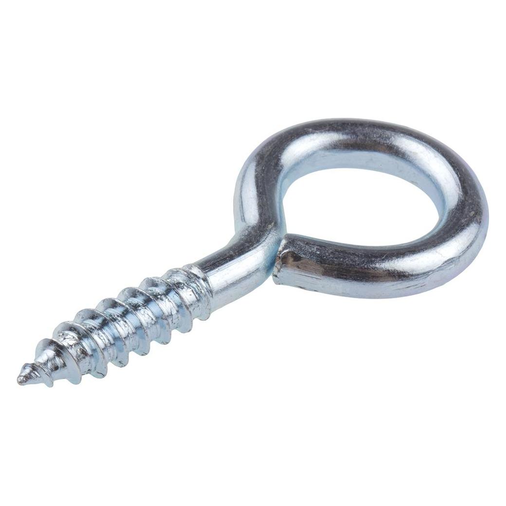 RS PRO Steel Zinc Plated Eye Hook 55x12 mm (8842486)