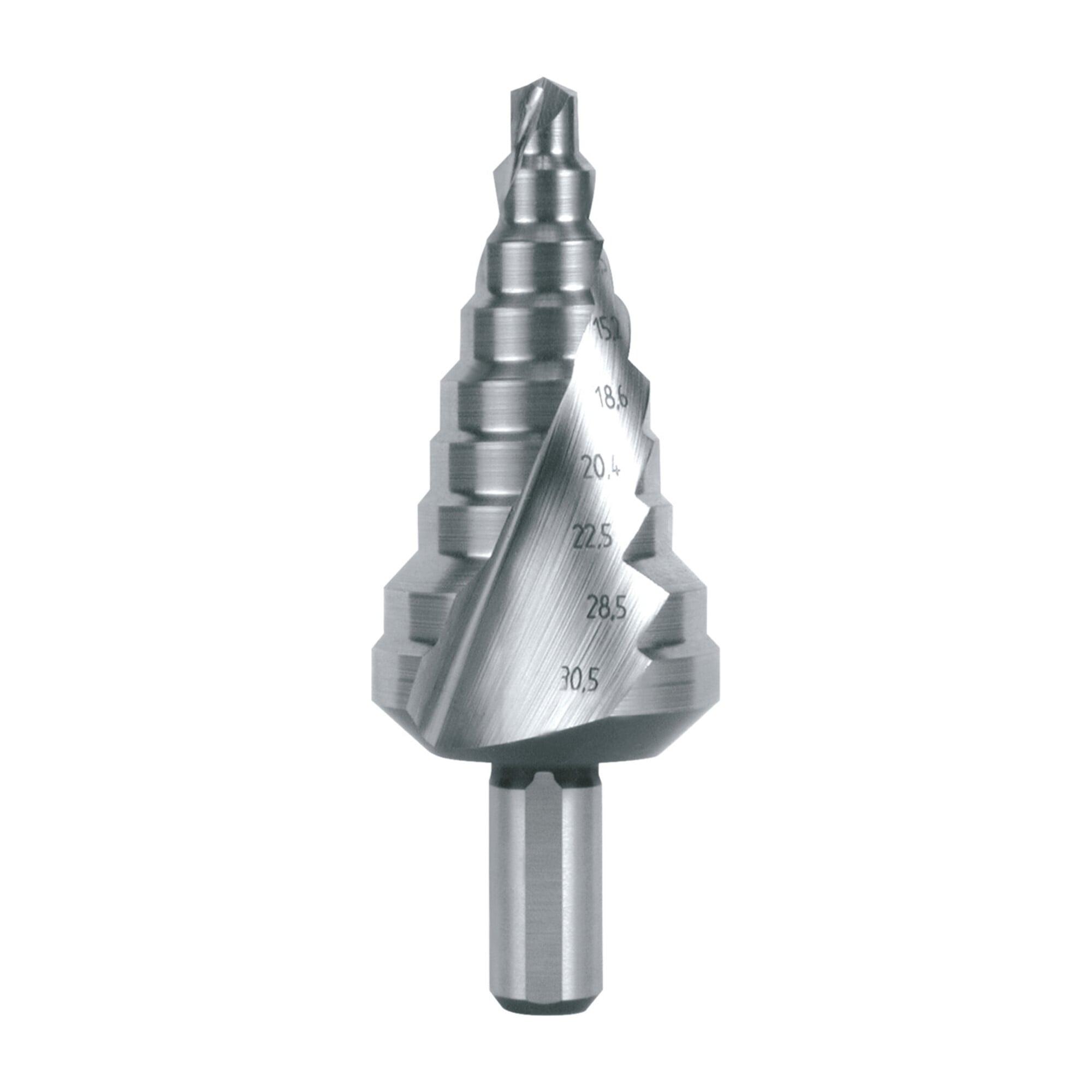 RUKO Stufenbohrer Bohrber.6,5-32,5mm HSS-Co Spiralnut Stufen 12 (101534E)