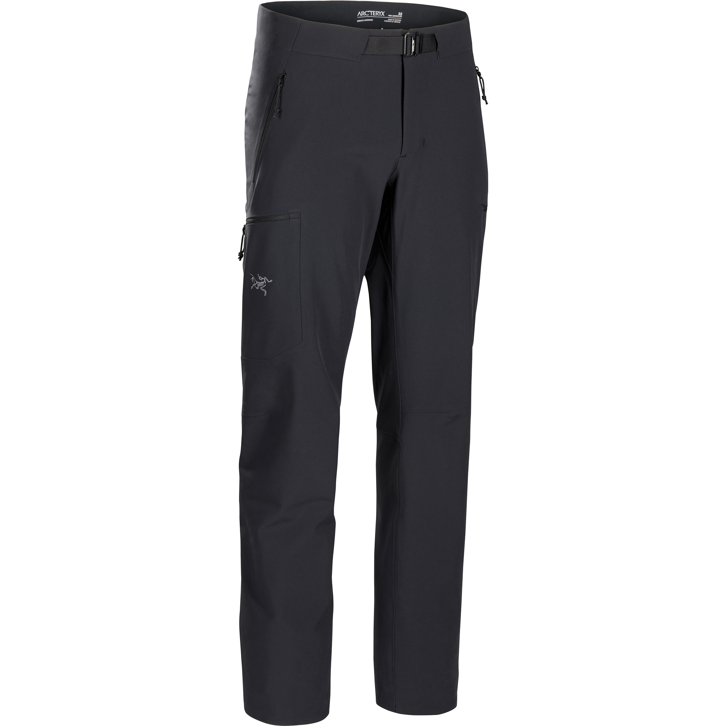 Arc'teryx Gamma MX Hose Herren Softshellhose schwarz Größe S Camping Wasserabweisend Wasserabweisend