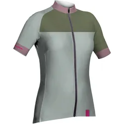 Endura, Damen, Velotrikot, Gradient Block FS260 Print S S Jersey (M), Grün, M