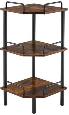 No "Corner Shelf Stand - 11.81""D x 11.81""W x 26.29""H"