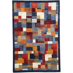 Teppich LORRI Nomad blau/multi (LB 170x240 cm) - LB 170x240 cm