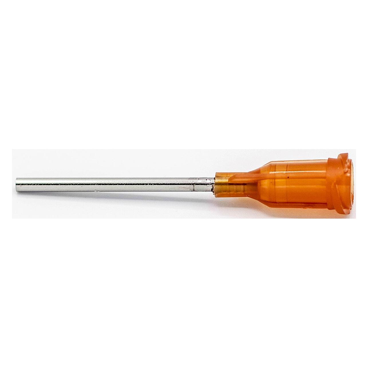 OKI Titel: Dosiernadel 1", gerade, Gauge 15, bernstein, gerade (72704306)