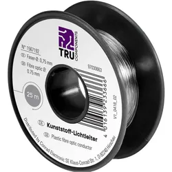 Tru Components, Kabelleitung, Kunststoff-Lichtleiter (100 m)