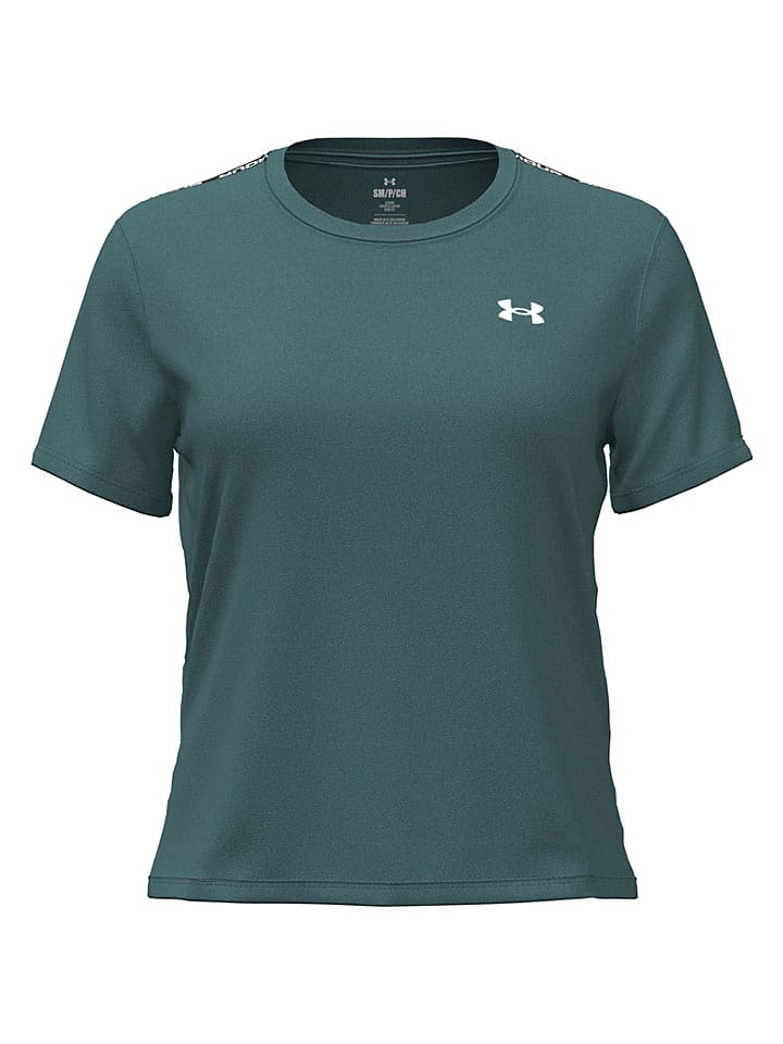Under Armour Funktionsshirt in Petrol - XS