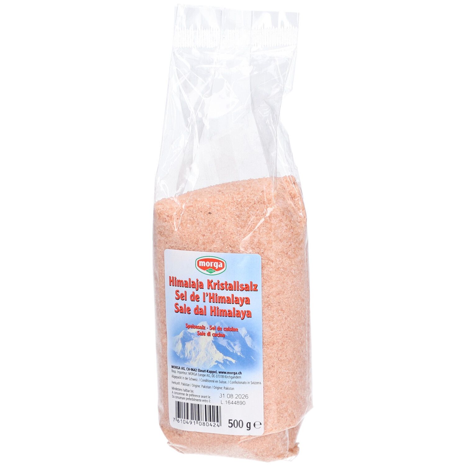 Morga Himalaya Kristallsalz Btl 500 g Granulat
