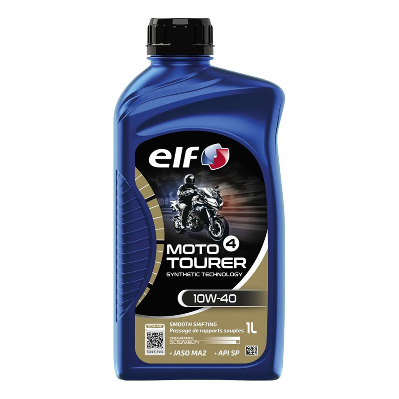 Huile moteur 4 temps Elf Moto 4 Tourer 10W40 1L