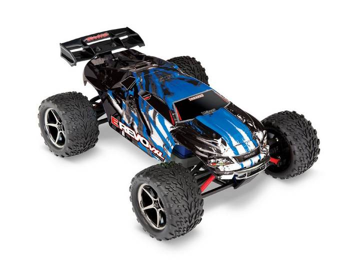Traxxas RC-Buggy Traxxas E-Revo 4x4 VXL Racing Truck 1:16 RTR blau