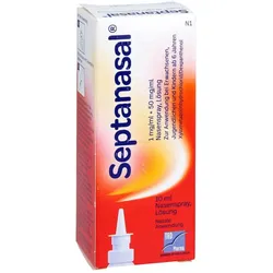 Septanasal 1 mg/ml+50 mg/ml Nasenspray