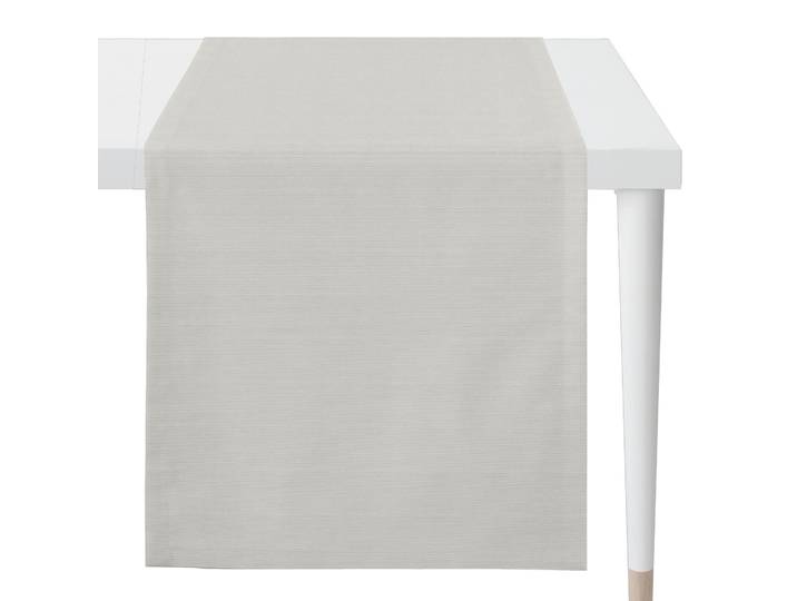 Outdoor-Tischläufer 48 x 0 x 140cm Grau/Hellgrau