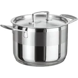 Inoxibar 62128 Expert Pot - 28 cm - Edelstahl, Pfanne + Kochtopf, Silber