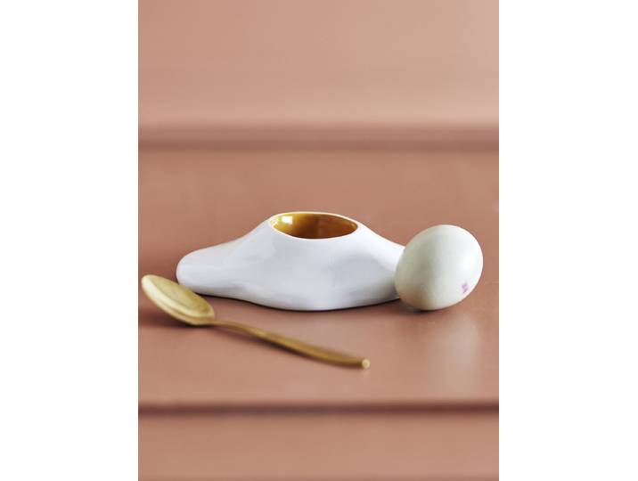 Eierbecher Eggert 3 x 11 x 15cm Weiß
