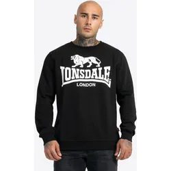Lonsdale Herren Rundhals Sweatshirt schmale Passform GO SPORT