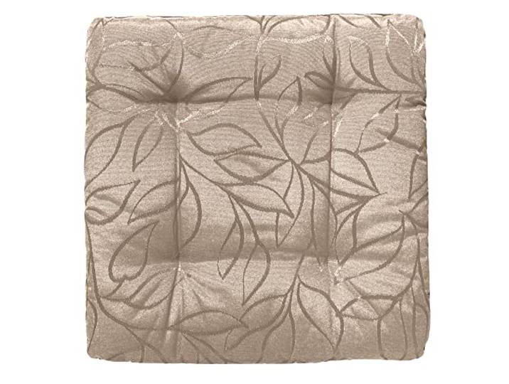 Erwin Müller Outdoor-Stuhlkissen Terrassa abwaschbar Cappuccino Größe 40x40x4 cm