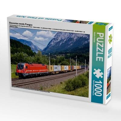 CALVENDO Puzzle Slowenien meets Pongau | 1000 Teile Lege-Größe 64 × 48 cm Foto-Puzzle für glückliche Stunden