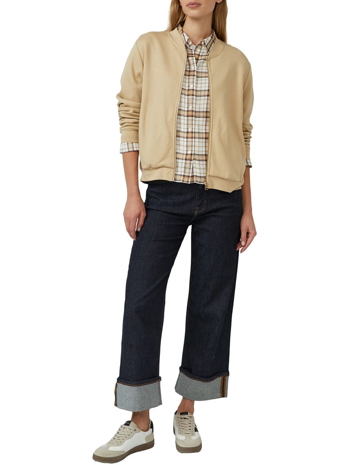 S.OLIVER RED LABEL Sweatjacke in Beige - 40