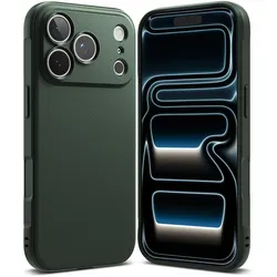Ringke - Onyx – iPhone 18 Pro / iPhone 17 Pro – Dunkelgrün (Apple iPhone 17 Pro, Apple iPhone 18 Pro), Smartphone Hülle, Grün