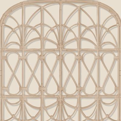 Veer Decor Lattice Rattan Panels Wallpaper