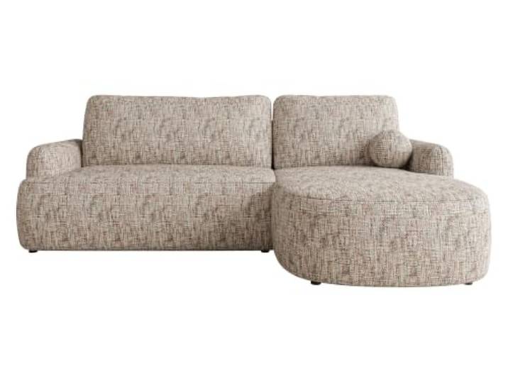 Mirjan24 Ecksofa Loridu Premium mit Bettkasten (Tracy 211.01, R) Freistehendes Ecksofa mit Schlaffunktion, L-Form, 1 Zierkissen, abgerundeten Formen, B/H/T: 250/90/174 cm