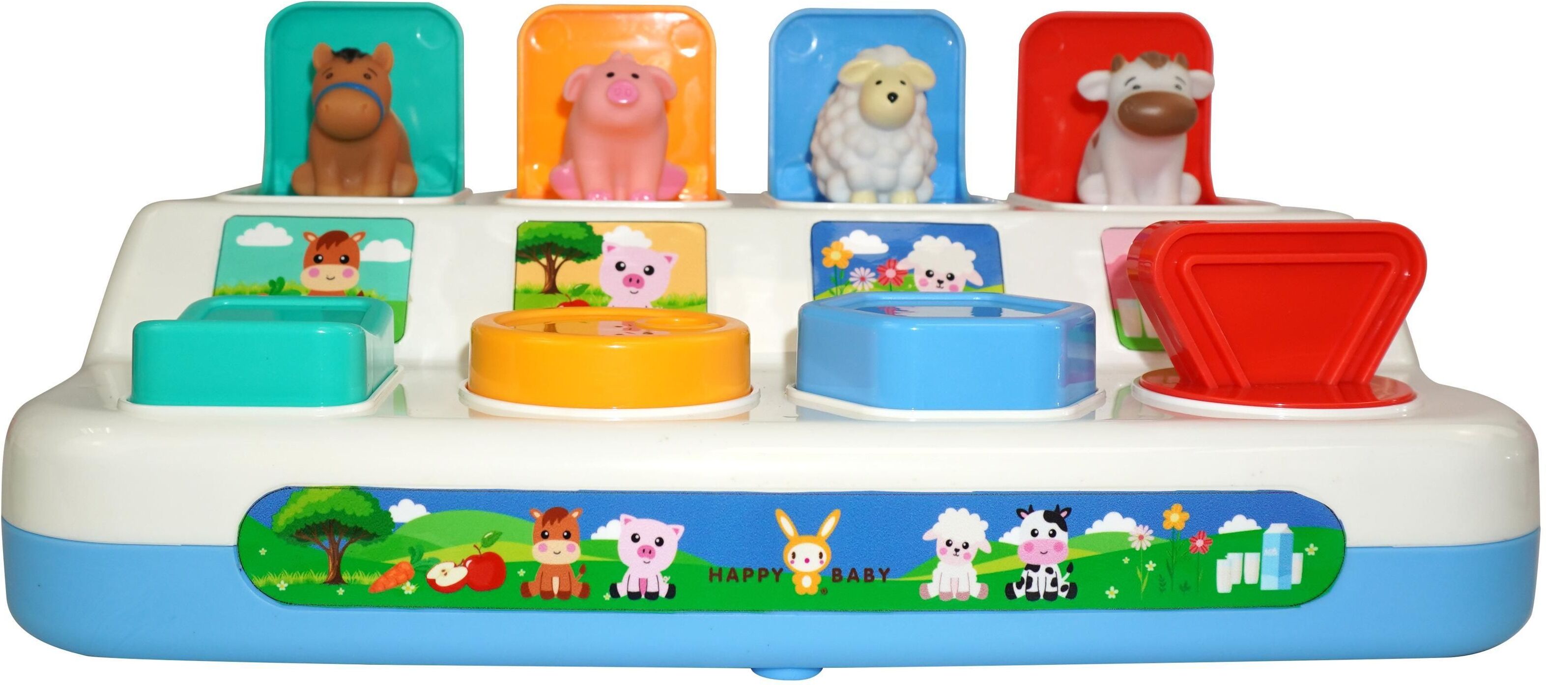 Happy Baby - Pop Up Farm Animals (502238)