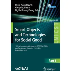 Smart Objects and Technologies for Social Good, Fachbücher von Hiep Xuan Huynh, Nghia Duong-Trung, Congduc Pham