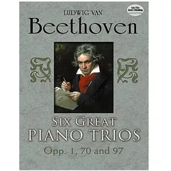 6 Grt Piano Trios In Full Scor, Fachbücher von Ludwig van Beethoven