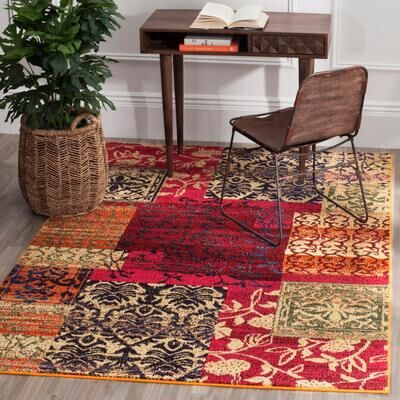 SAFAVIEH Monaco Mairin Distressed Boho Rug