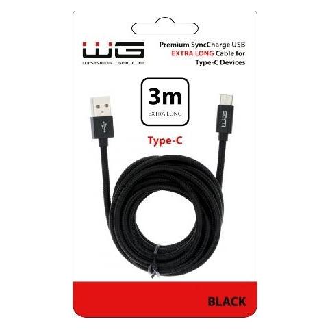 Winner Group USB/USB type C, 3 m (3 m, USB 2.0) (7300)