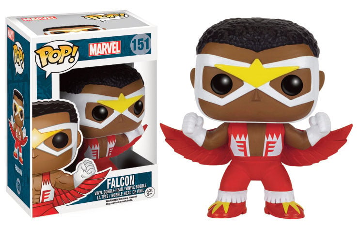 Funko Marvel Comics Falcon POP! figuur, 9 cm, FK8681
